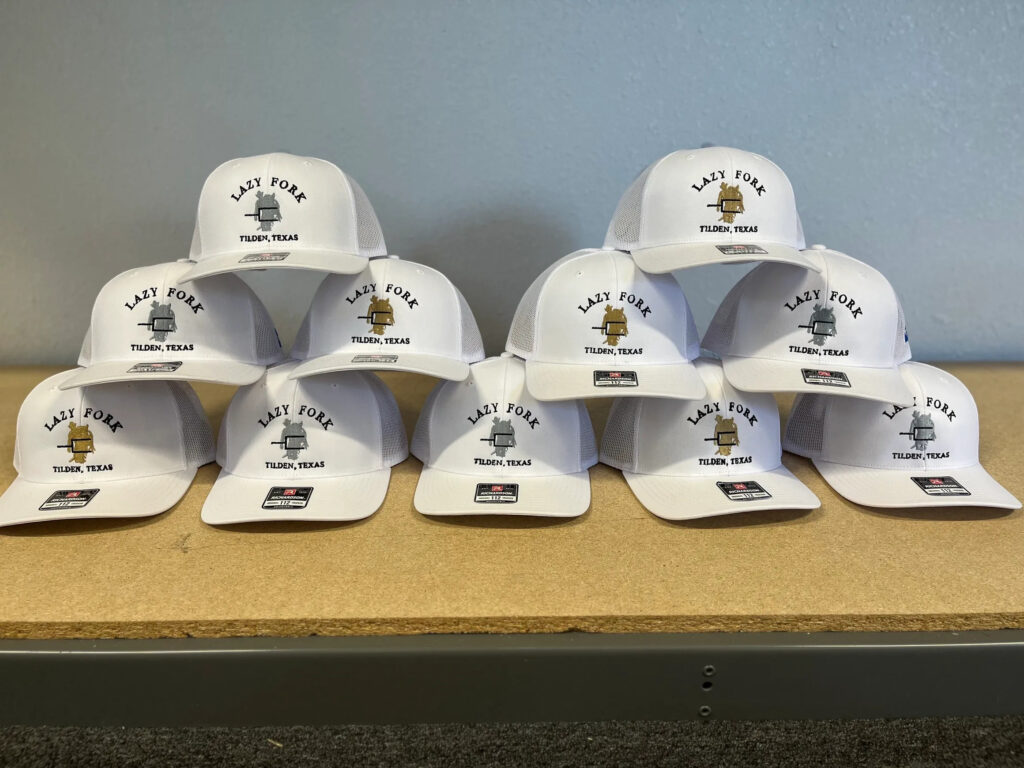 Embroidered Hats for Lazy Fork